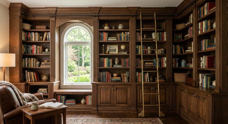 Bookcase Construction in Annapolis, MD