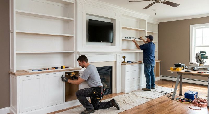 Built In Furniture Construction in Greensboro, NC