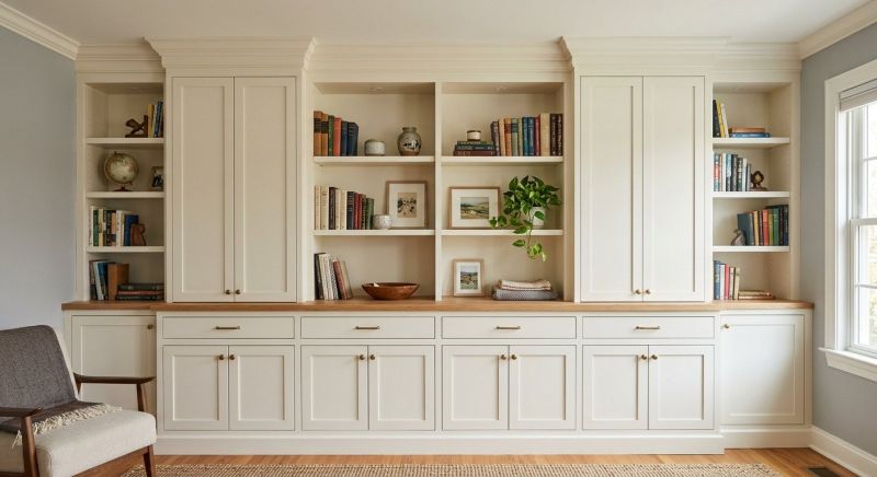 Built In Shelving Service in Durham, NC