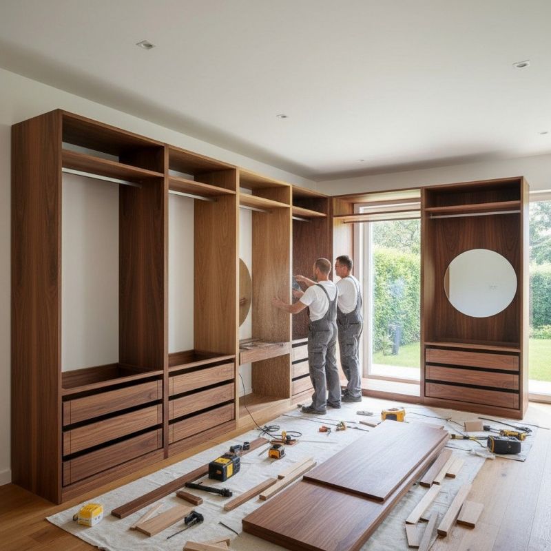 Custom Bookcase Installation in Annapolis, MD